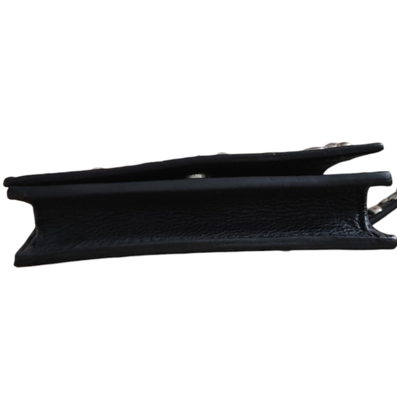 Scotch & Soda Maison Scotch Leather Heart Studded Belt Bag - Picture 9 of 16